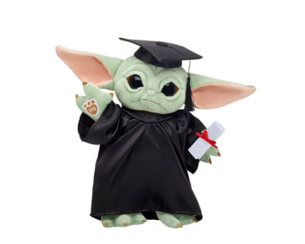 Build-A-Bear Star Wars Grogu plush Graduation Robe Gift Set