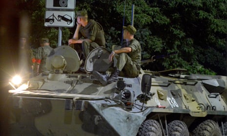 Armoured vehicles in Rostov-on-Don