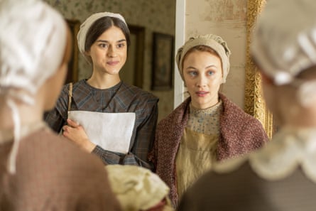 Netflix’s Alias Grace … stained and faded fabrics to reflect the characters’ lives.