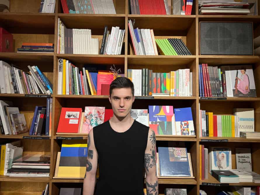 Valeriy Shevchenko, the manager of a small gallery, says he too is seeing his art space slowly coming back to life.