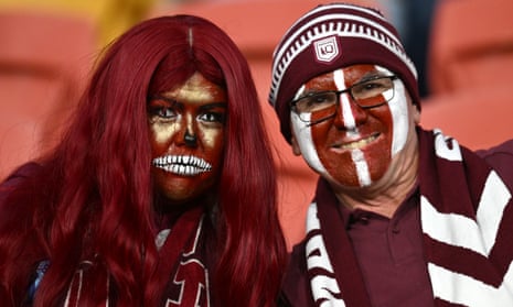 Queensland State of Origin supporters