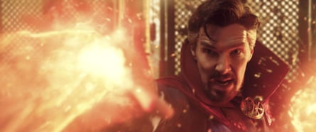 Benedict Cumberbatch in Doctor Strange in the Multiverse of Madness..