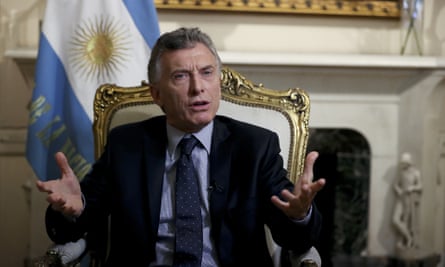 Mauricio Macri: analysts say that after Argentina went to the IMF for a $57bn bailout this year, the president has nowhere to go but up.