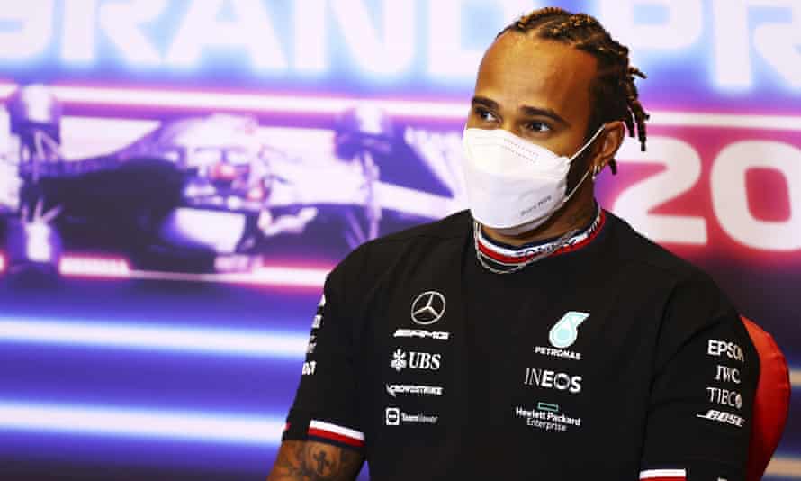 Lewis Hamilton has experience, like Naomi Osaka, in sporting success at a young age.