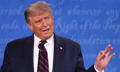 During the debate on Tuesday night, Trump sidestepped the question on white supremacists and equated them with ‘leftwing’ violence.