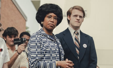 Regina King and Lucas Hedges in Shirley.