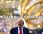 Trump says he will stop using taxpayer funds for self-promoting ads after backlash – US politics live