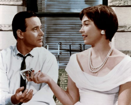Jack Lemmon and Shirley MacLaine in The Apartment.