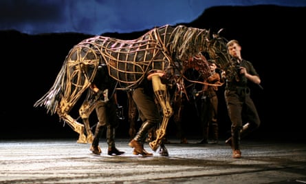 Joey the puppet horse, used for the production of War Horse at the National Theatre, London.