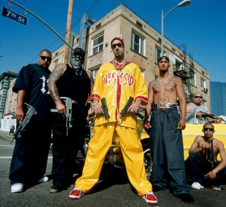 Representing the West Staines Massiv in Ali G Indahouse (2002).
