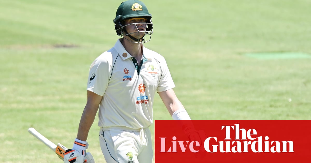 Australia v India: fourth Test, day one – live!