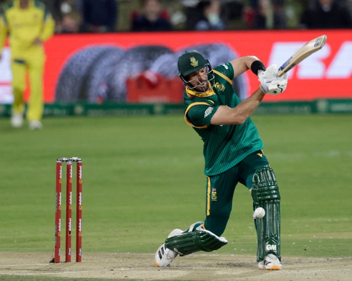 South Africa v Australia: third men’s one-day international – live