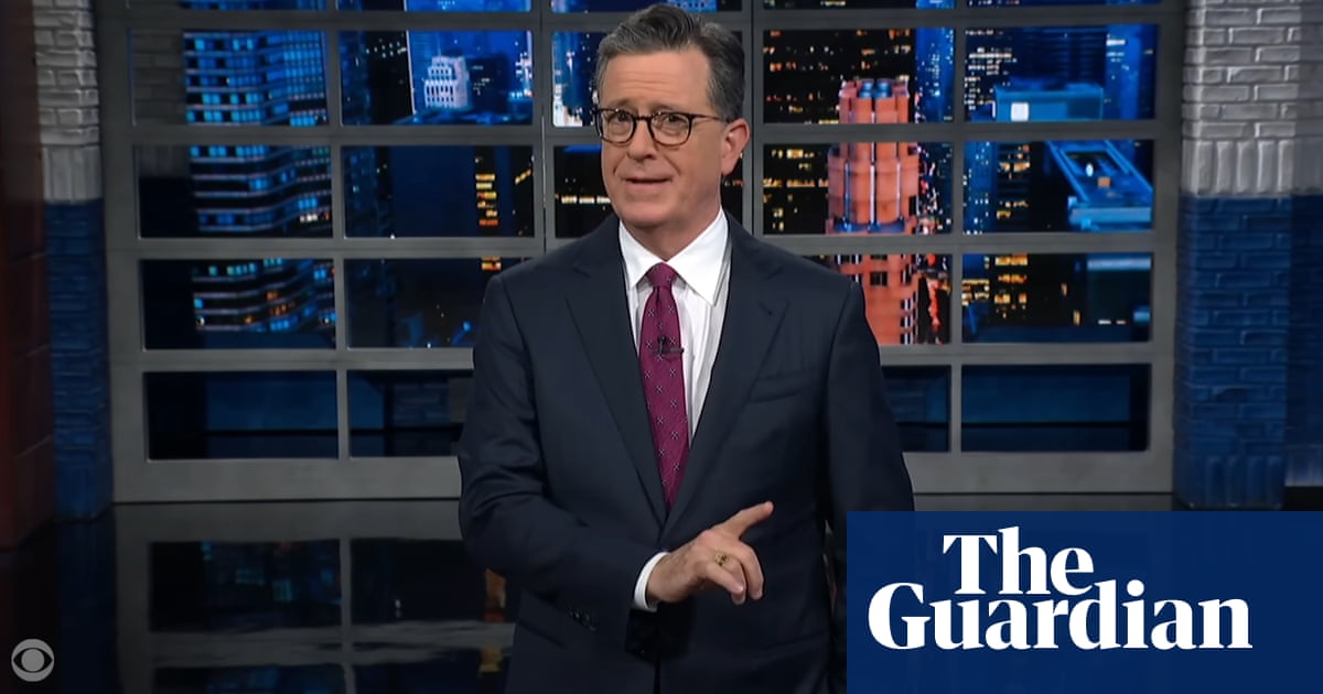 Stephen Colbert sobre la portada de Time de Biden: ‘Está lado a lado con su némesis, el tiempo’ | Resumen de la televisión nocturna Stephen Colbert sobre la portada de Time de Biden: ‘Está lado a lado con su némesis, el tiempo’ | Resumen de la televisión nocturna