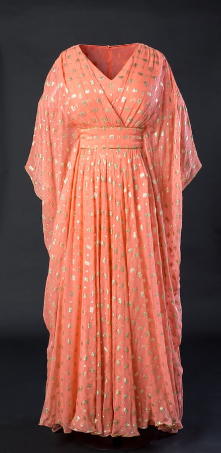A dress by Hardy Amies designed for The Queen from 1979.