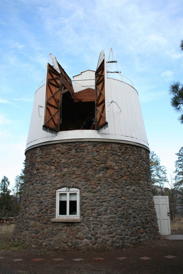 In 1930 astronomer Clyde Tombaugh discovered Pluto using this telescope at the Lowell Observatory in Flagstaff, Arizona.