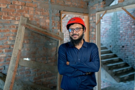 Mohammad Parvez runs a construction company. He is the first in his family to live outside the Bihari camps.