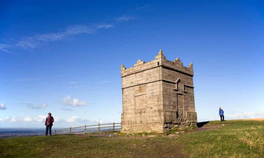 Rivington Pike Tower, Lancashire, UK.
