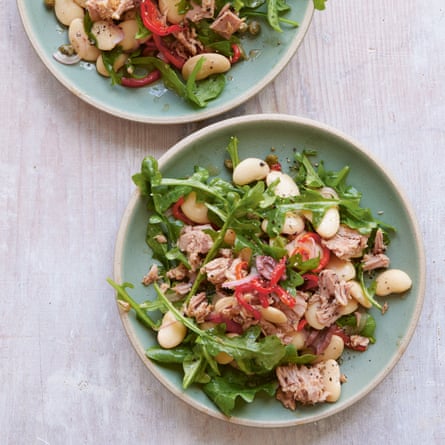 Tuna and white bean salad