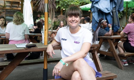 Rachel Gould, who has organised the Baller FC viewing parties, said they were ‘a celebration’ of women’s football.