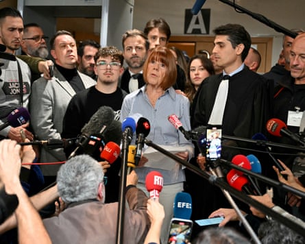 Gisèle Pelicot in December 2024, after the trial of the men who raped her.
