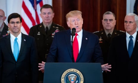 Trump’s Iran Strikes Spark Constitutional Clash Over War Powers 3 Trump backs away from further military confrontation with Iran | Donald Trump | The Guardian