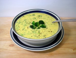 Broccoli cheese soup