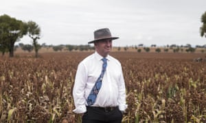 The deputy prime minister, Barnaby Joyce, has plenty to smile about: his seat of New England is a major beneficiary of Coalition grants. 