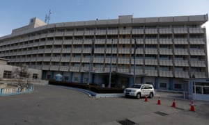 The Intercontinental hotel in Kabul.