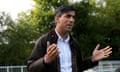 Rishi Sunak said the UK was adopting a more 'proportionate and pragmatic way' to reach its climate goals