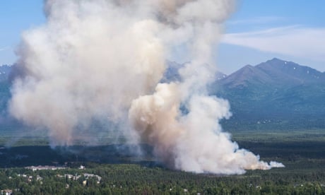 'There is no silver lining': why Alaska fires are a glimpse of our climate future