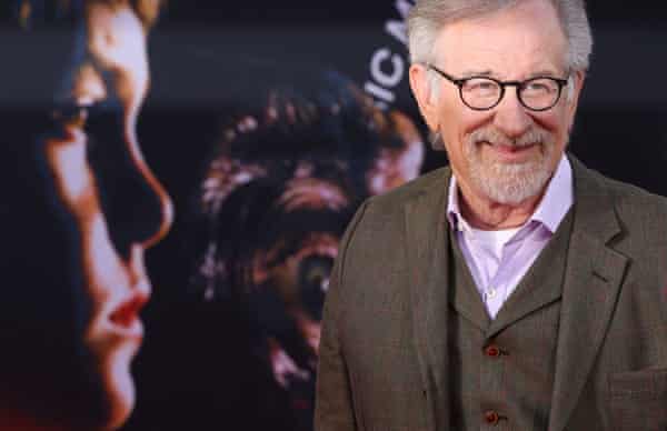 Steven Spielberg at an ET 40th Anniversary screening in LA, April 2022.