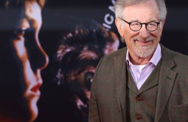 Steven Spielberg at a 40th anniversary screening of ET in LA, April 2022.