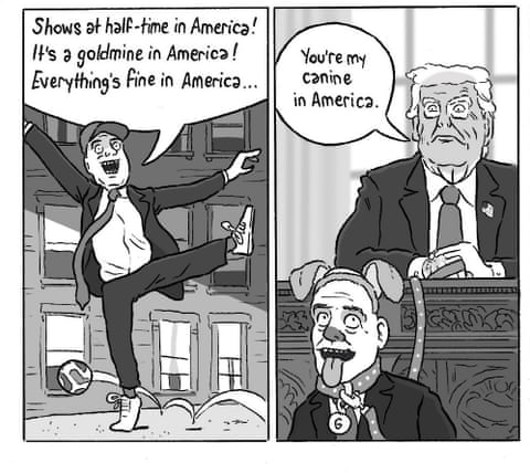 David Squires on Fifa and Trump before the World Cup, panel 7