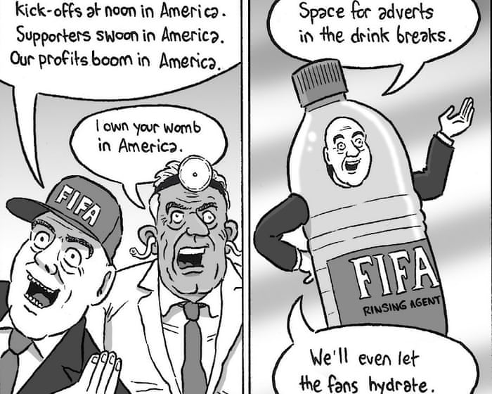 David Squires on … the World Cup reimagined as Gianni Infantino’s West Side Story