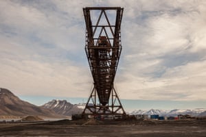 The Titan Crane by Gina GloverHotellneset Coal Harbour, Longyearbyen, Spitsbergen, Norway