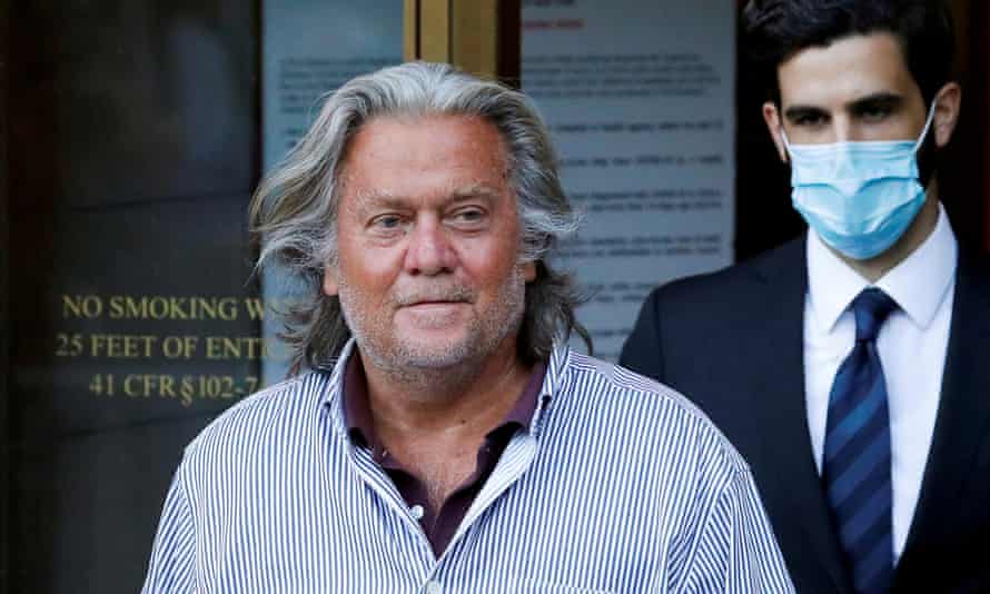 Steve Bannon, Trump’s former chief strategist