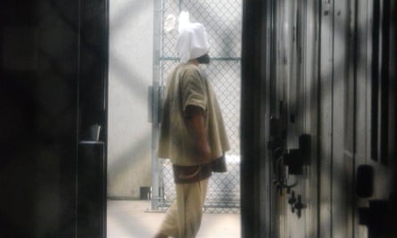 GTMO Guantanamo Bay camp and prison February 2016 Detainee at Camp Six