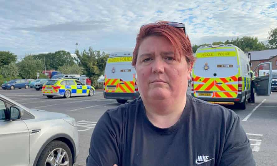 Vicky Stamper, who was among those arrested during the M4 protest over fuel prices for driving too slowly.