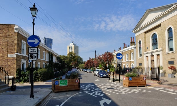 The Oval Triangle low traffic neighbourhood in Lambeth, London.
