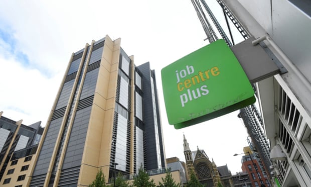 Sign for Jobcentre Plus in London