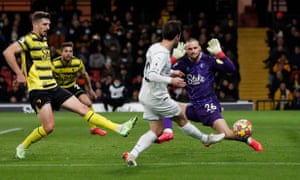Manchester City’s Bernardo Silva scores their second goal.