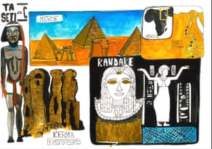Farida Eltigi: The Nubian Story (illustrations and audio narrative)