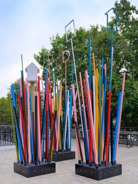 Alice Wilson’s Savoy on show at the Artist’s Garden this month.