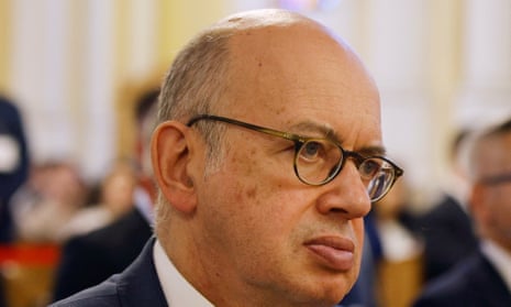 Pierre Levy attends a mass led by Cardinal Matteo Zuppi at the Cathedral of the Immaculate Conception in Moscow, Russia, on 29 June 2023.