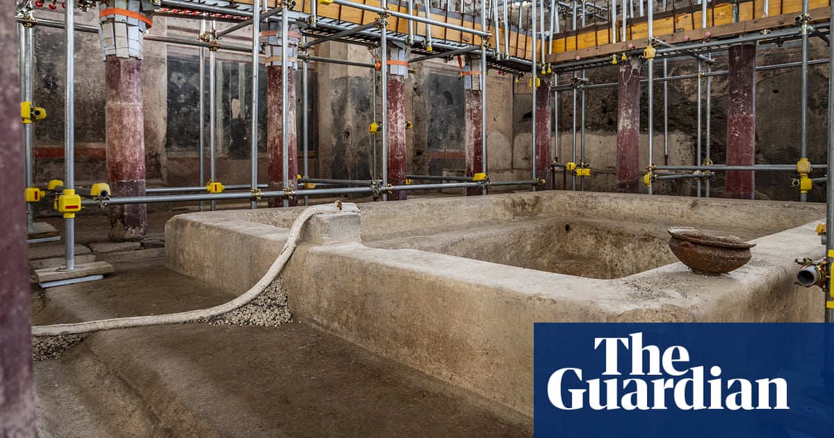 Pompeii excavation reveals non-public spa for wooing rich visitors Pompeii excavation reveals non-public spa for wooing rich visitors