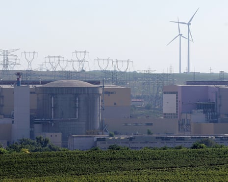 The Cernavodă Nuclear Power Plant in Romania.