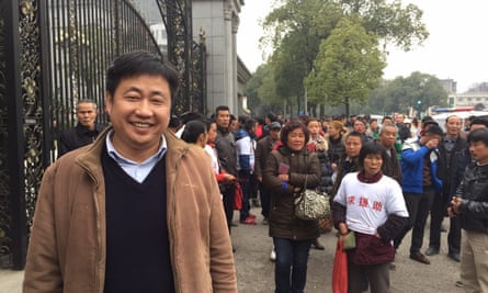 Lawyer Xie Yang who has been detained by Chinese authorities as part of a crack down on human rights.
