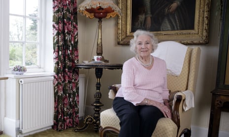 Dame Vera Lynn at home in Sussex.