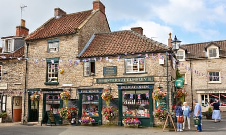 Hunters of Helmsley in Helmsley’s market square.