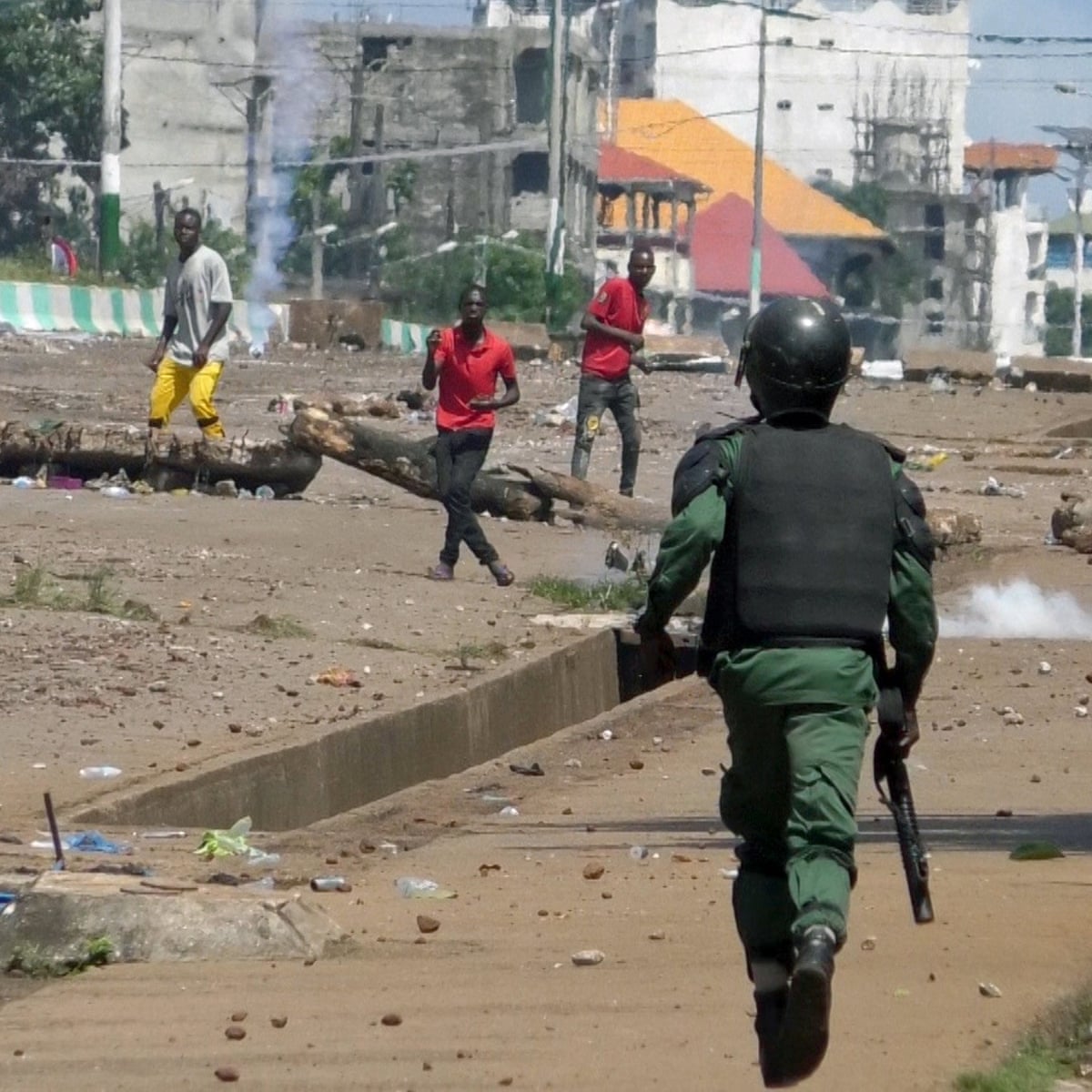 Guinea S President Wins Third Term Amid Widespread Protests Guinea The Guardian